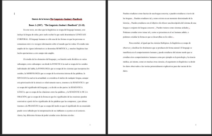 translate documents from english to spanish and viceversa