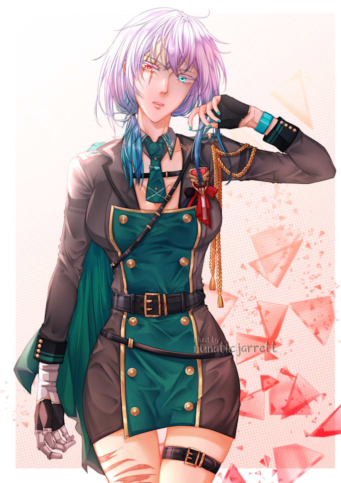 draw anime or manga simple illustration