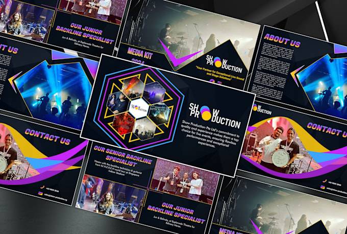 design epk, media kit, press kit, one sheet and speaker kit
