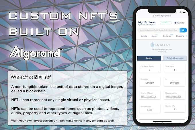 create nft tokens for you