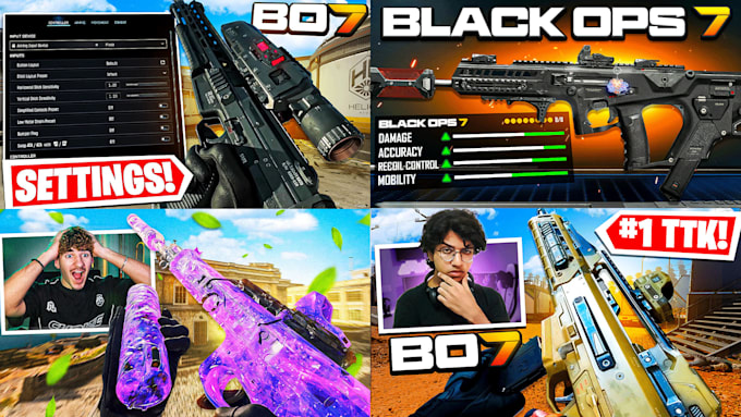 design cod warzone or modern warfare or any cod eye catching thumbnails
