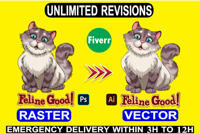 do vector tracing convert raster to vector, image to vector