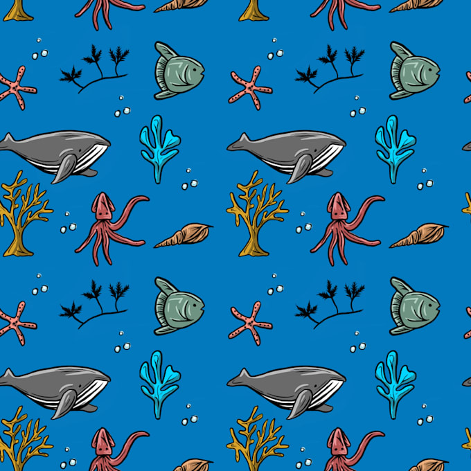 create artistic seamless pattern for you