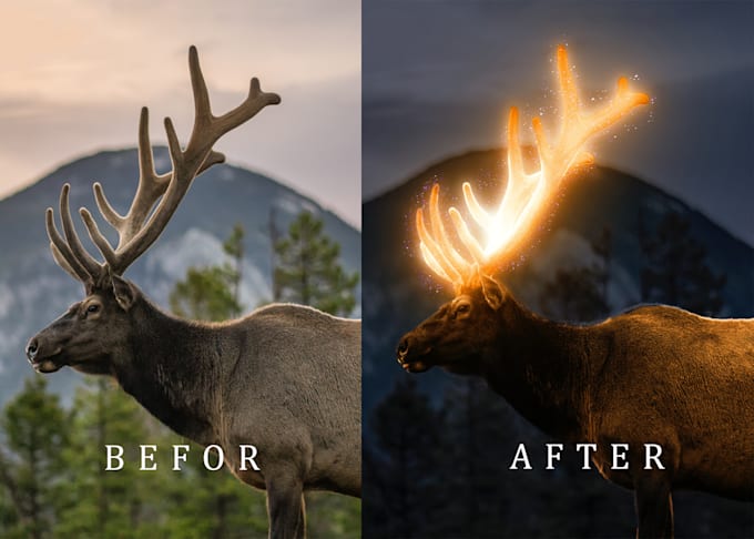 do professional photo manipulation on one image