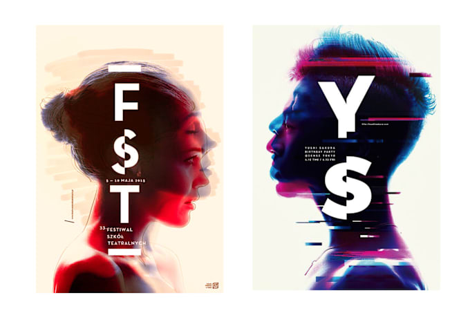 design unique typography posters, printable wall art and flyers