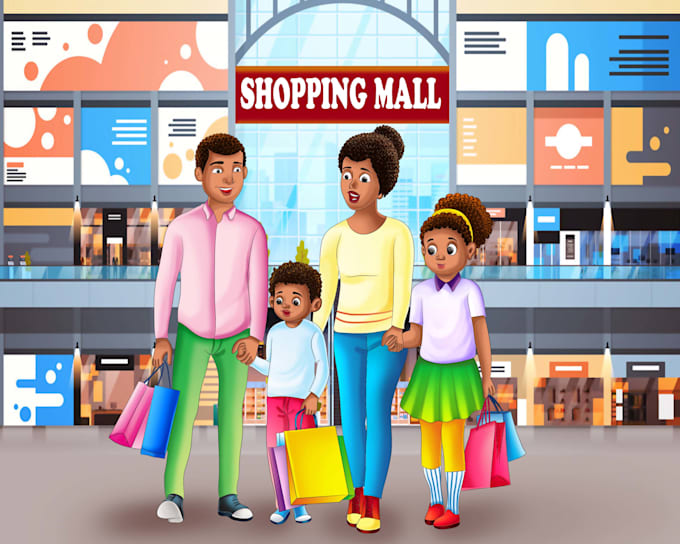 draw cute illustration for your children book