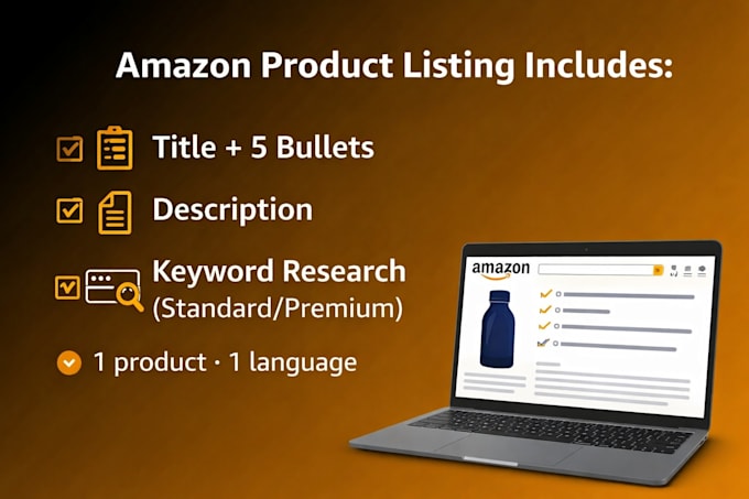 write your amazon SEO listing in german and japanese