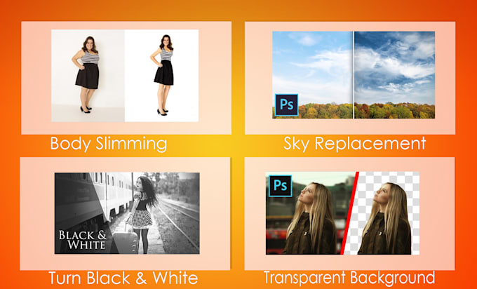 do professional fast photoshop editing