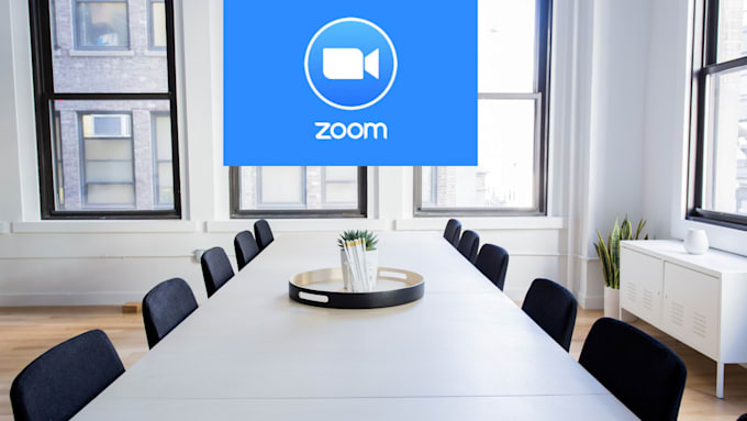 design a personalized and professional zoom virtual background in canva