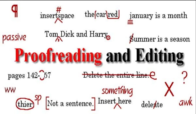proofread and edit 1000 words in 24 hours