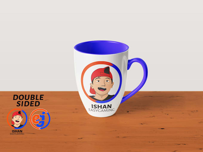 create a custom coffee mug design