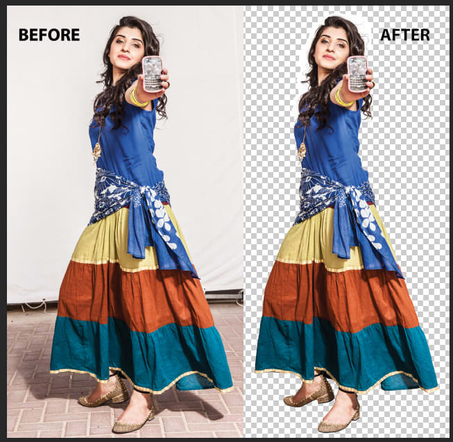 do photoshop transparent background and image masking