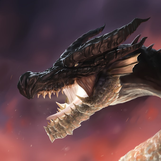 create monster or creature illustration for youu