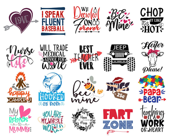 design a creative custom svg cut file