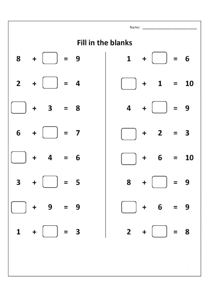 make english worksheets science and maths by zainabbajwa208 fiverr