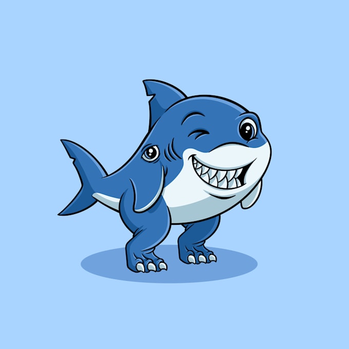 draw cute cartoon characters, animal in less than 24 hours