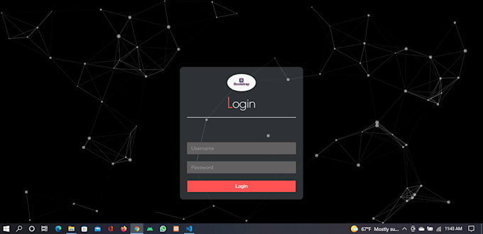 clone a website using HTML,bootstrap,javascript,PHP,mysql