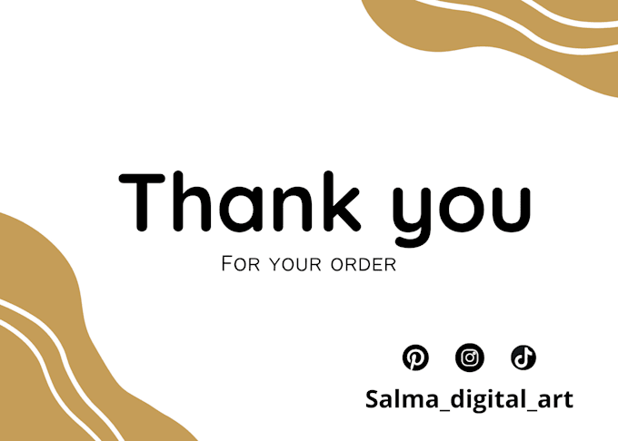 design thank you card