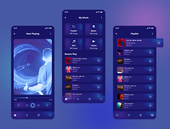 design mobile app ui ux for android and ios