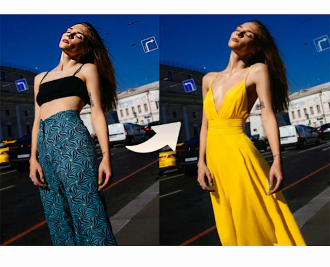 edit photo ,change shirt or color super fast delivery