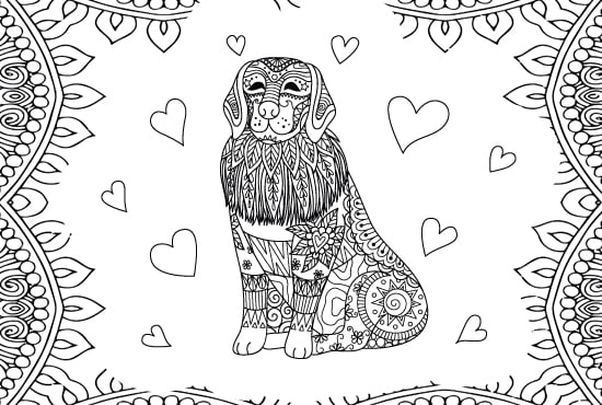 give 50 KDP ready to upload coloring pages for any niche