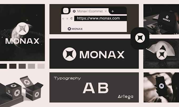 do your custom brand logo design with guarantee