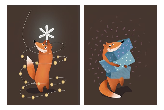 design cute cartoon animal mascot for kids brand or product