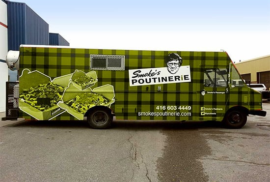 design unique and professionally food truck wrap for you