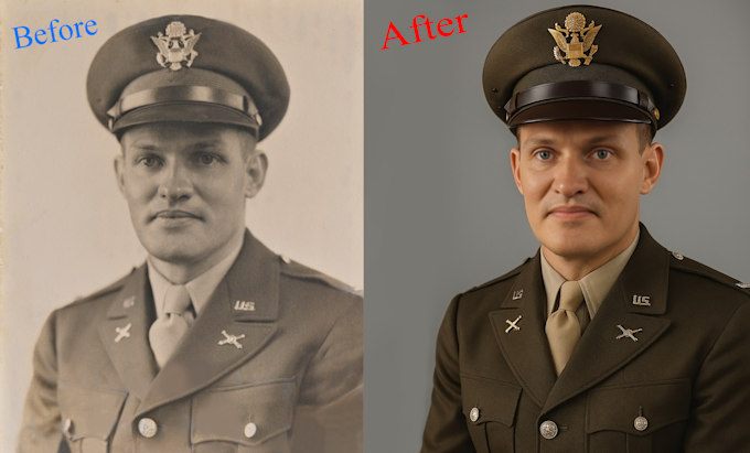 do photo restoration old restore photo retouching