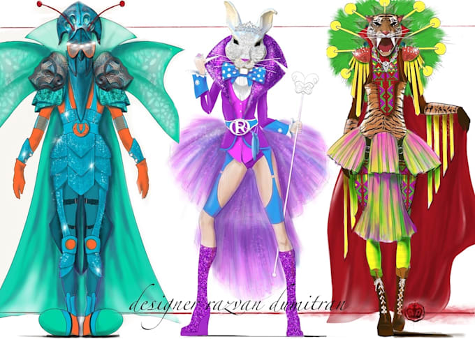 custom costume design for various events