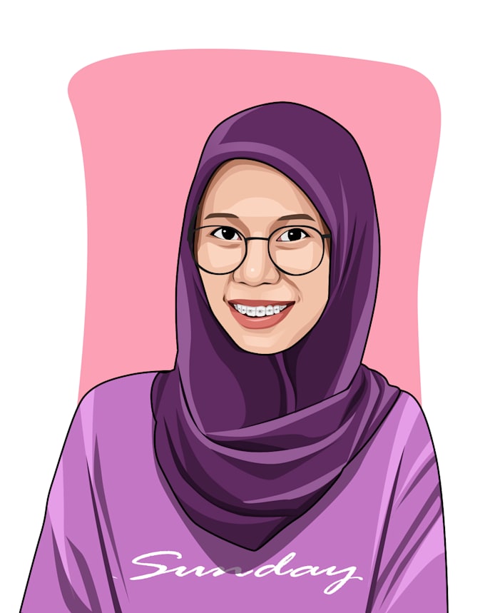 Draw your cartoon avatar by Meymazi Fiverr
