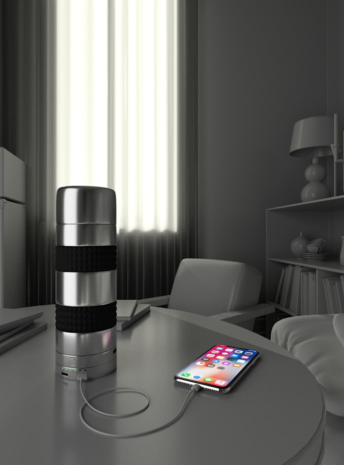 model texture and render your 3d object or product