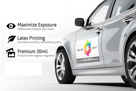 design creative unique professional car magnet