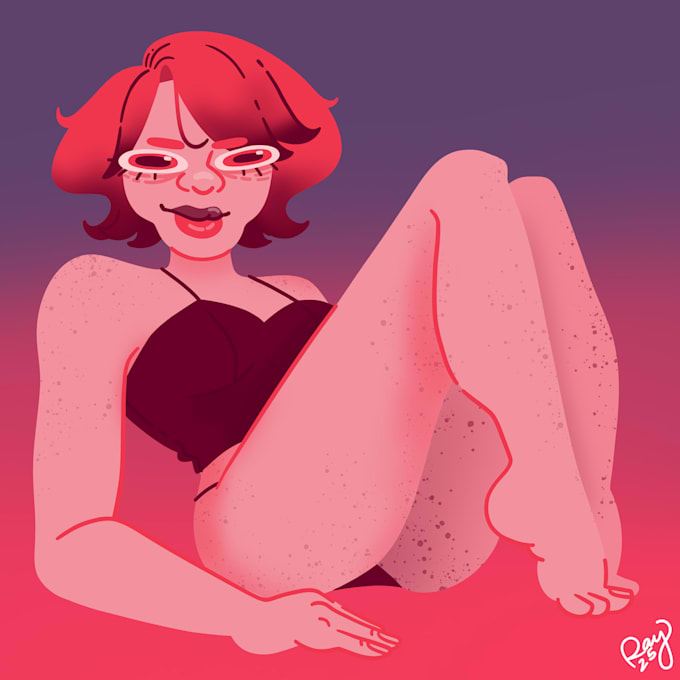 create spicy adult illustrations