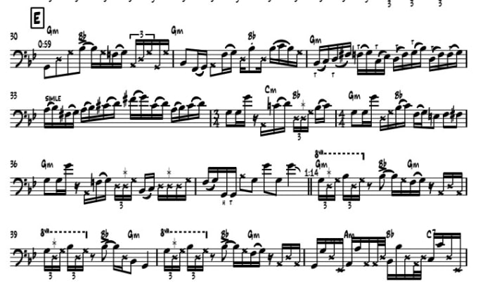transcribe music into PDF