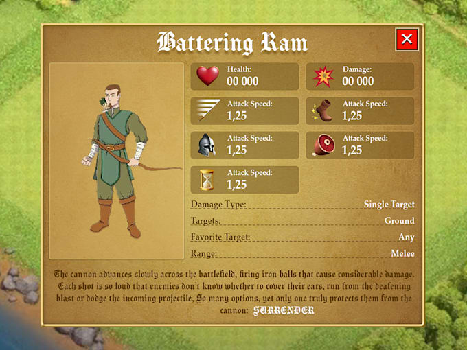 design professional UI, gui, hud for you game