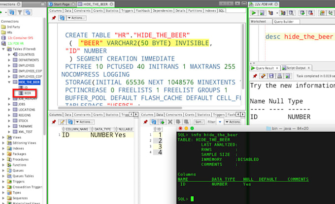 design and develop sql databases, queries, and erd diagrams task, projects