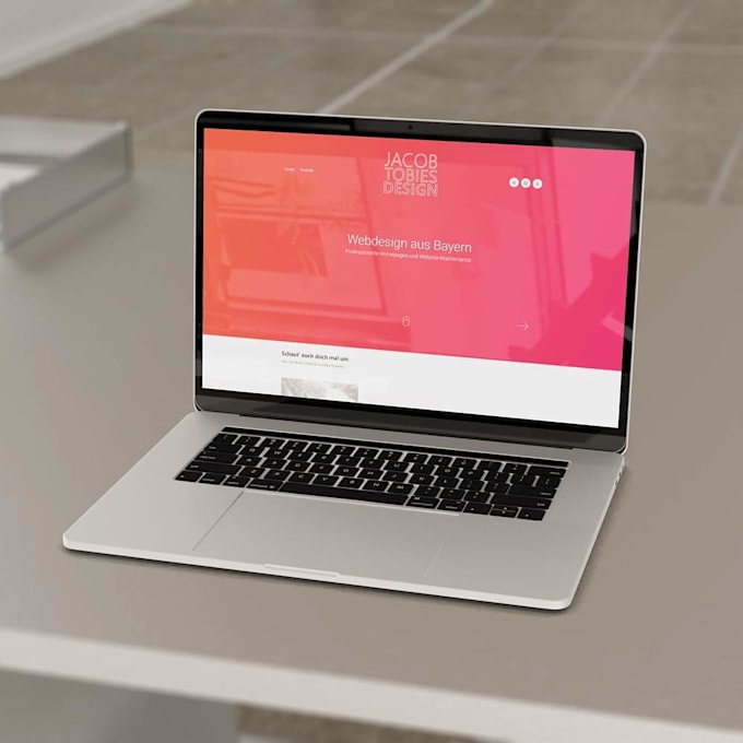 create a wordpress homepage for you