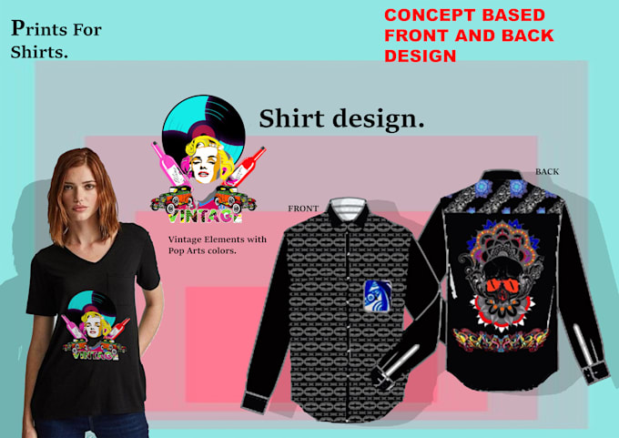 create creative shirt designs