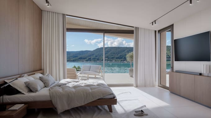 modeling and render your interior design