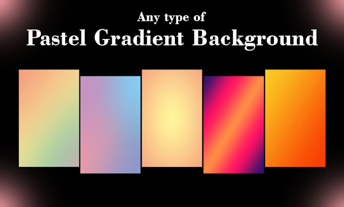 make any type of gradient background