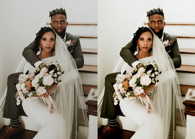 do wedding photo editing