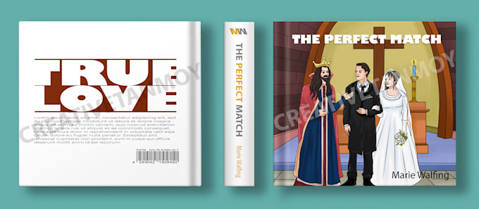 design a great children book cover or ebook cover