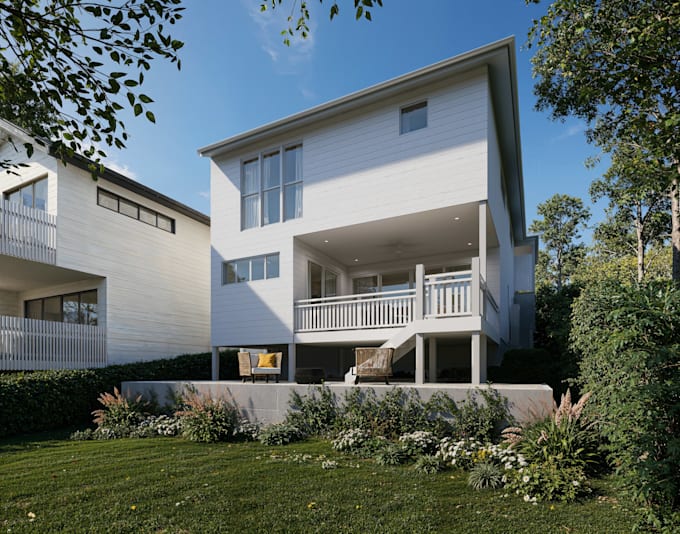 do photorealistic architectural 3d renders for your project