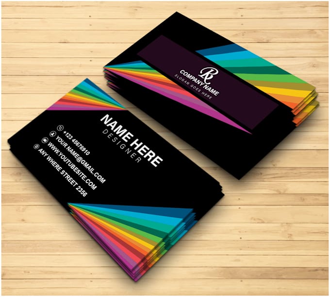 create outstanding business card design print ready