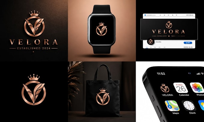 design modern professional logo for your business in 24 hour