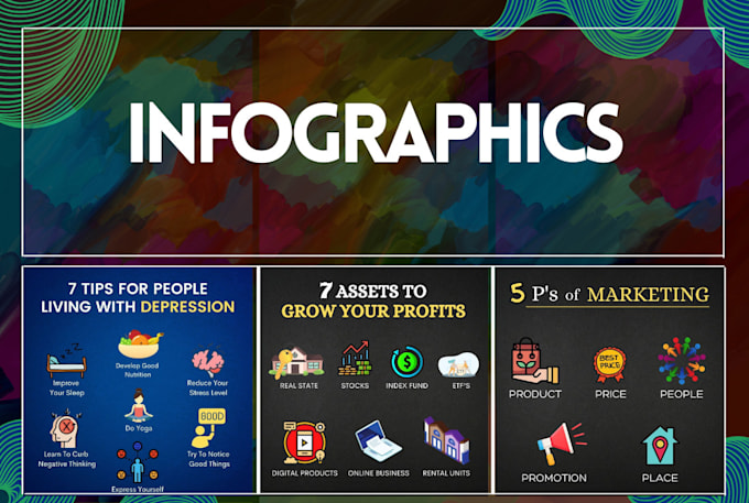 design instagram, facebook, pinterest, posts or ads