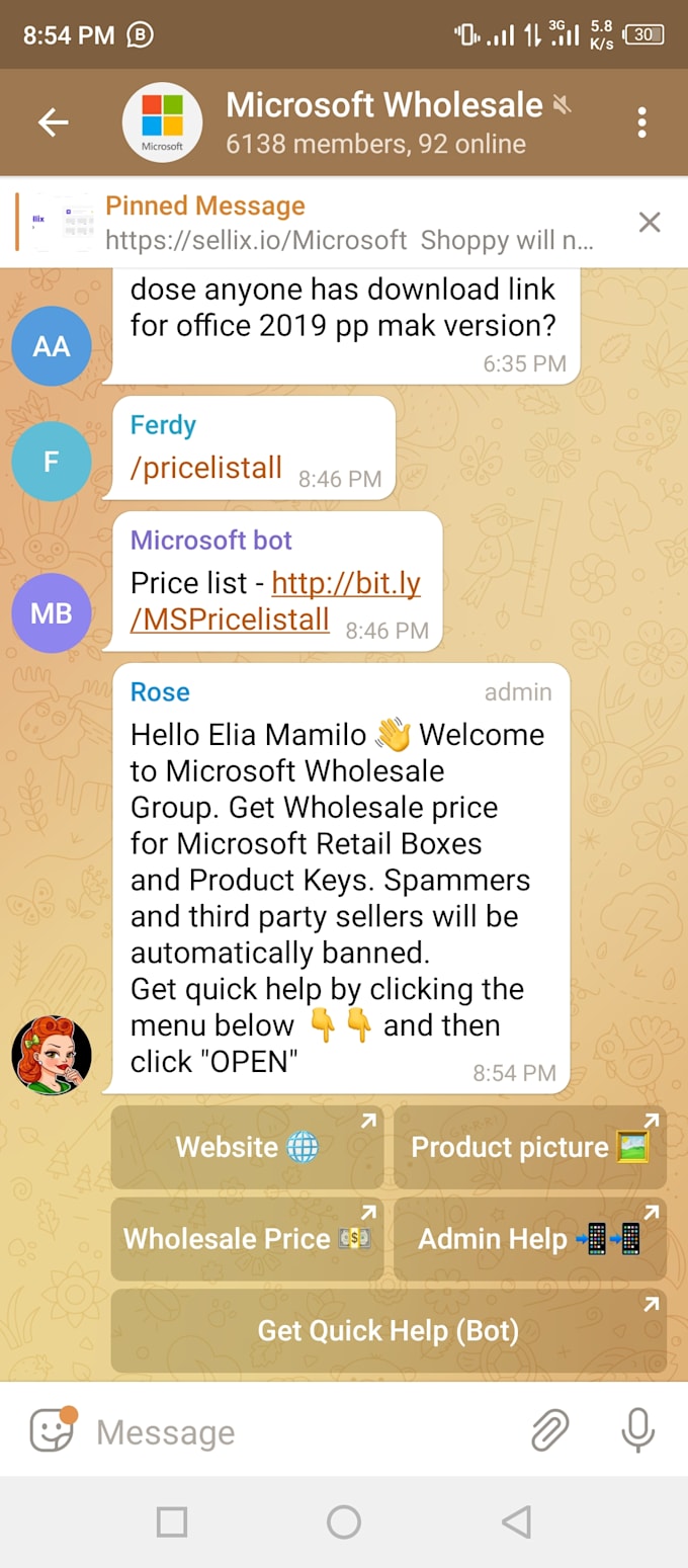 create best chatbot to manage your telegram group