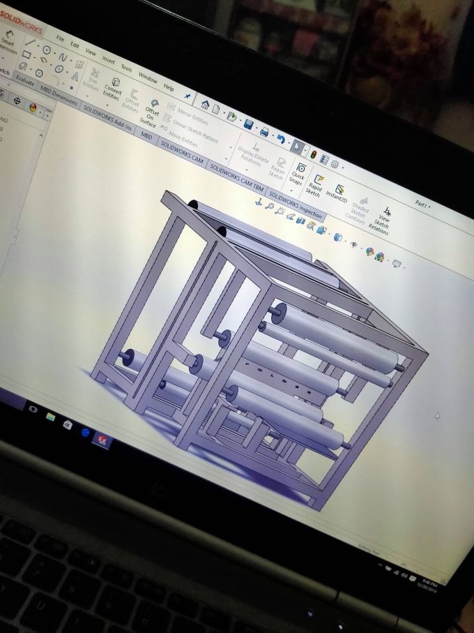 2d drawing to 3d model
