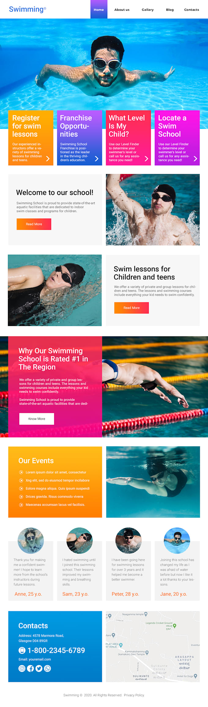 Convert psd files to a fully responsive website by Webtsunami Fiverr